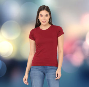 Womens Round Neck